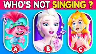 🔥💧Guess the Disney amp Illumination Song How many Songs can you guess  Troll Bands Frozen [upl. by Anyat611]