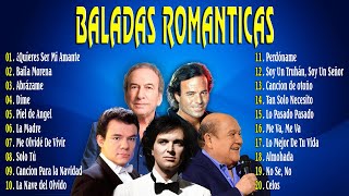 José Luis Perales Camilo Sesto José José Julio Iglesias Leo Dan  Baladas Románticas [upl. by Fabron710]