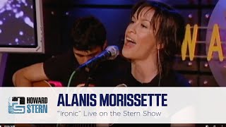 Alanis Morissette “Ironic” on the Howard Stern Show 2004 [upl. by Haney]