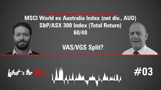 MSCI World Index ASX 300 quotVASVGS Splitquot  Whats the Risk 03 [upl. by Neillij]