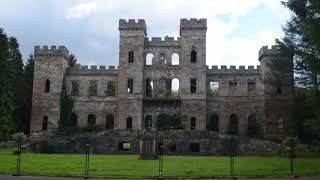 ABANDONED Loudoun castle theme park dark dungeons got kicked out [upl. by Aehsa]