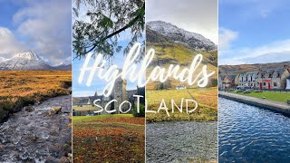 TRAVEL VLOG  Highlands  Scotland 🏴󠁧󠁢󠁳󠁣󠁴󠁿 [upl. by Llevert]