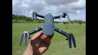 EACHINE E58  Vuelo y funciones  excelente distancia  dji mavic clone [upl. by Ghassan]