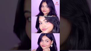 Soft Girl Makeup Tutorial on Indian Skin  Everyday Dewy Makeup Look  Myntra Shorts [upl. by Selym33]