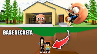 CONSTRUIMOS UNA BASE SECRETA PARA SOBREVIVIR A LAS CABEZAS MUTANTES en roblox  paolazgames [upl. by Trebeh190]