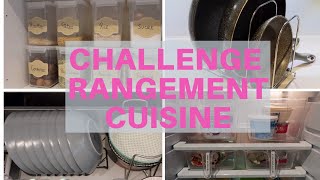 CHALLENGE RANGEMENT CUISINE⎪Astuces et Organisation [upl. by Millisent]