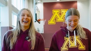 94 Feet with McKenna Johnson amp Grace Grocholski  Gopher Womens Basketball [upl. by Guinevere945]