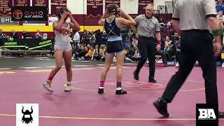 105 final Jaclyn Bouzakis Wyoming Seminary vs Sarissa Tucker Mountain View [upl. by Heathcote]