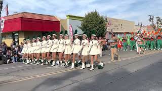 Porterville High School Panther Marching Band 2022 Veterans Day Parade 11112022 [upl. by Cavit312]