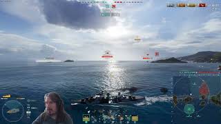 World of Warships  Dido Winning with Precision in a Tier 6 British Super Light Cruiser [upl. by Sprague]