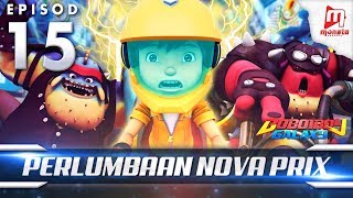 BoBoiBoy Galaxy EP15  Perlumbaan Nova Prix  Nova Prix Space Race ENG Subtitles [upl. by Merril]