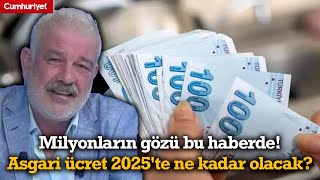 Milyonların gözü bu haberde Ali Tezelden flaş yorum Asgari ücret 2025te ne kadar olacak [upl. by Harriet]