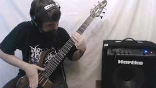 DISAVOWED  quotAbolition Of Impedimentquot bass cover [upl. by Clementine778]