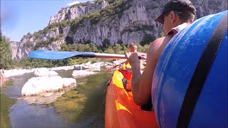 GoPro  Descente en Canoé de lArdeche  Hugo FR [upl. by Agripina]