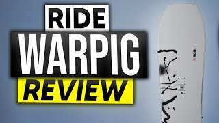 Ride Warpig Snowboard Review 2024 Everything You Need To Know [upl. by Ahsinal]