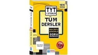 Evrensel İletişim Yayınları  TYT 1Oturum Tüm Dersler Konu Özetli Çözümlü Soru Bankası [upl. by Francklyn]