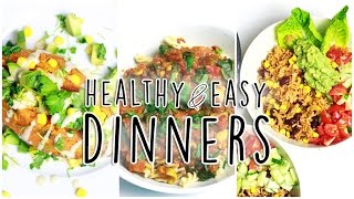 3 Healthy Dinner Ideas  Easy Affordable amp So Good for You [upl. by Uaerraj]