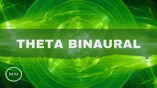 Theta Binaural Beats  7 Hz  Pure Frequency  Ideal for Relaxation  Meditation  Creativity [upl. by Nangatrad]