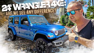 2024 wrangler 4xE different or same Detailed Review and test drive [upl. by Orvan909]