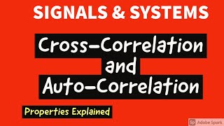 CrossCorrelation amp AutoCorrelation Relation Between ESD PSD and AutoCorrelation Function [upl. by Volin293]