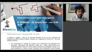 Webinar Dimensionare correttamente lorganico [upl. by Lesh]