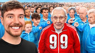 Ages 1 100 Decide Who Wins 250000 credit mr beast [upl. by Merilyn]