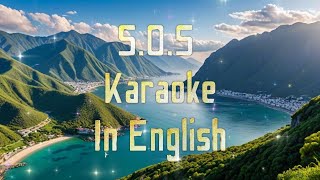 SOS Karaoke In English  H minor [upl. by Lanta]