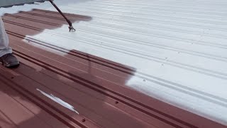 What is the Best Roof Coating to use on a Metal Roof [upl. by Lehctim817]