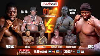 🛑Direct  Arène Nationale  Combats Franc vs Bombardier Talfa vs Youssou Ndour avec Jambaar [upl. by Llertnor856]