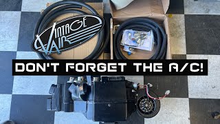 HOW TO LS SWAP YOUR CAR PART 7 INSTALLING VINTAGE AIR AC [upl. by Martina]