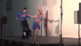 Bachata Dancing to quotPropuesta Indecentequot by Romeo Santos Marco y Sara  BachataStars 2013 [upl. by Owen]