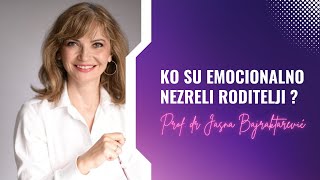 LIVE  Ko su emocionalno nezreli roditelji ｜prof dr sc Jasna Bajraktarević [upl. by Bledsoe]