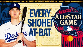 Shohei Ohtani made HISTORY during the 2024 MLB AllStar Game 🔥 Every AtBat  His HR  大谷翔平ハイライト [upl. by Ayat58]