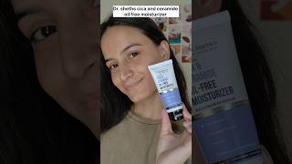 Dr sheth ceramide oil free moisturizer reviewreview drsheths ceramides skincare viralvideo fy [upl. by Aedni433]