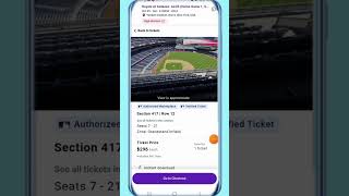 How To Get Your Tickets On StubHub App [upl. by Mccahill]