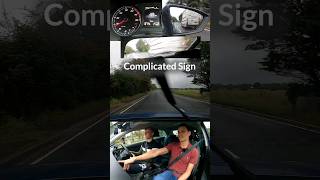 Complicated roundabout sign drivinglessons roundabouts [upl. by Yeaton936]