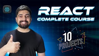 Complete react course with 10 projects [upl. by Nylednarb]