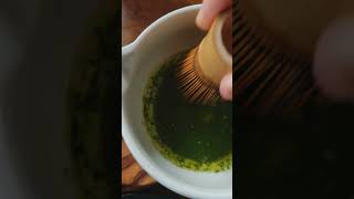 Make Matcha Latte Art with moodybean shorts [upl. by Whitby]