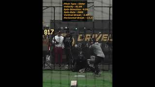 Julian Garcia Insane OffSpeed Pitches 🤯 [upl. by Kehr304]