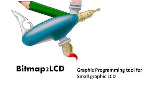 bitmap2LCD GLCD Programming Tool [upl. by Sethrida]