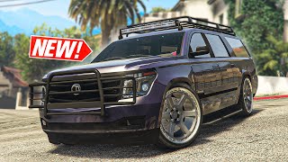 GTA 5 Online  NEW Declasse Granger 3600LX is Perfect SuburbanEscalade Customization [upl. by Dorothi]