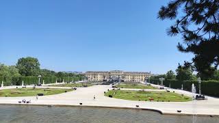 Wiener Philharmoniker Sommernachtskonzert Park Schloss Schönbrunn Sommer Nacht Konzert Wien Vienna [upl. by Ahsiner]