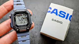 Casio WS B1000 StepCounter Watch  Unboxing amp Full Review [upl. by Nnyltiac]