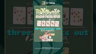 Borgata Spring Poker Open  Full House vs Quads [upl. by Linnell]