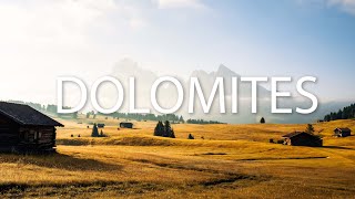 DOLOMITES Drone video [upl. by Rooker667]