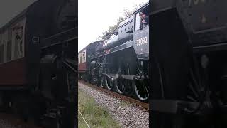 73082 Camelot on route to Horsted Keynes 131024 [upl. by Rimola]