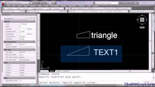 AutoCAD Non Explodable Blocks with Attributes  CADtechSeminarscom [upl. by Blaine47]