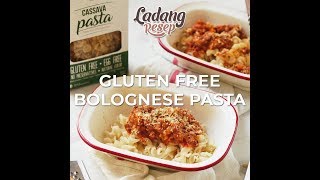 Gluten Free Bolognese Pasta Fusilli  Ladang Lima [upl. by Twelve]