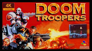 Doom Troopers  4K60ᶠᵖˢ  Longplay SNES [upl. by Suiramad]