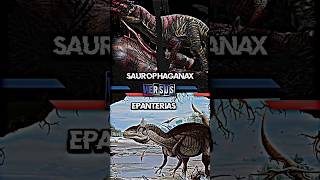 Saurophaganax VS Epanterias dinosaur prehistoric paleontology whoisstrongest shorts trending [upl. by Laden411]